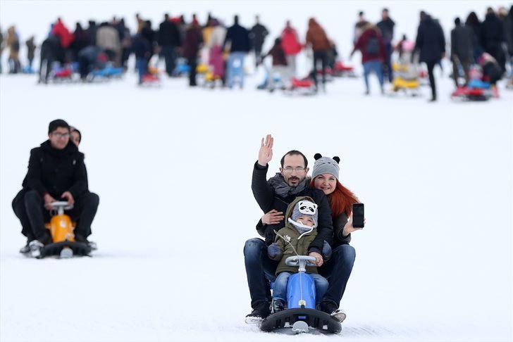 Erciyes'i yarıyıl tatilinde yarım milyondan fazla kişi ziyaret etti G4