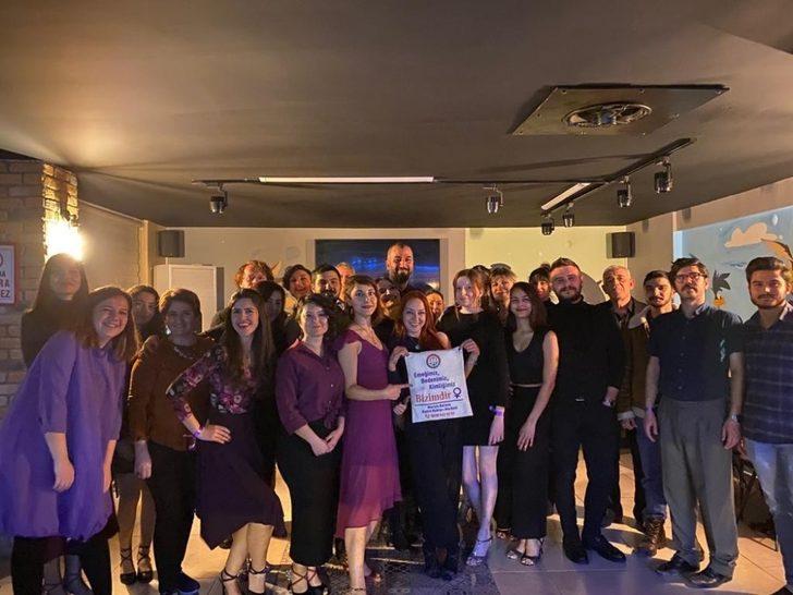 Tango yaparak kadına şiddete ’hayır’ dediler G2