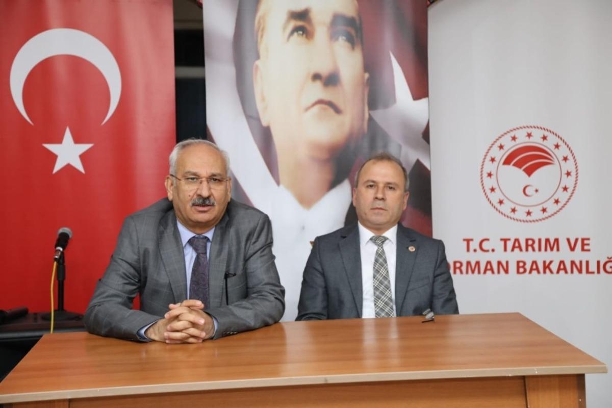 Hacılar Beldesinde &ccedil;ift&ccedil;i toplantısı