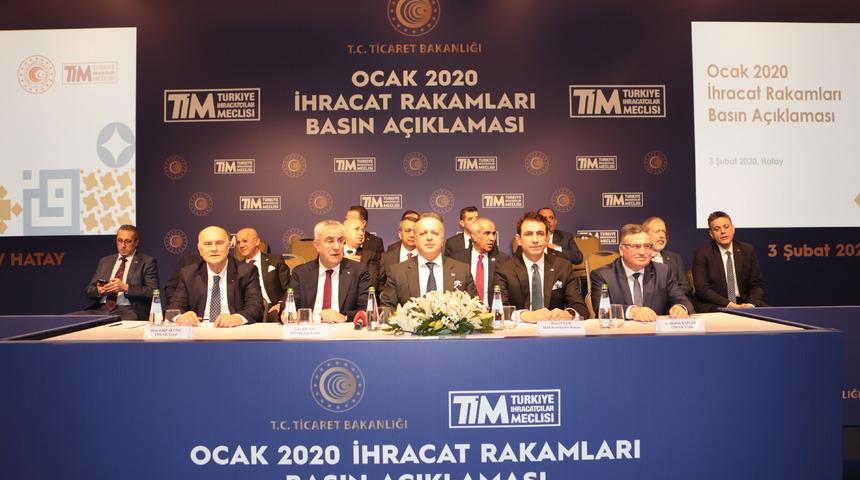TİM kayıtlarına göre ihracat Ocak'ta yüzde 6.1 yükseldi