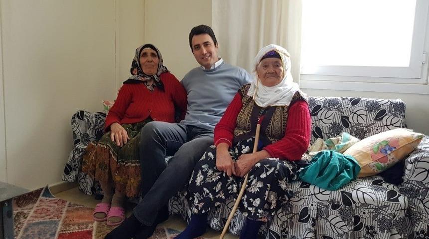 Kaymakam Kuruca&rsquo;dan yaşlılara ziyaret