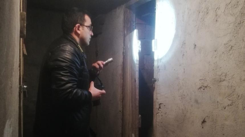 Odunluktan hızar makinesi &ccedil;alındı