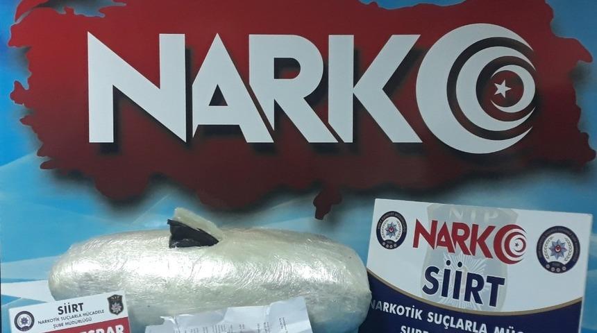 Siirt&rsquo;te uyuşturucu operasyonuna 3 tutuklama