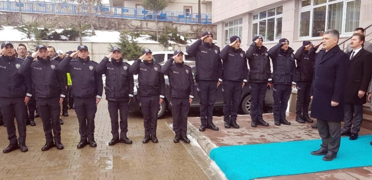 Yozgat&rsquo;ta 19 komiser yardımcısı g&ouml;reve başladı