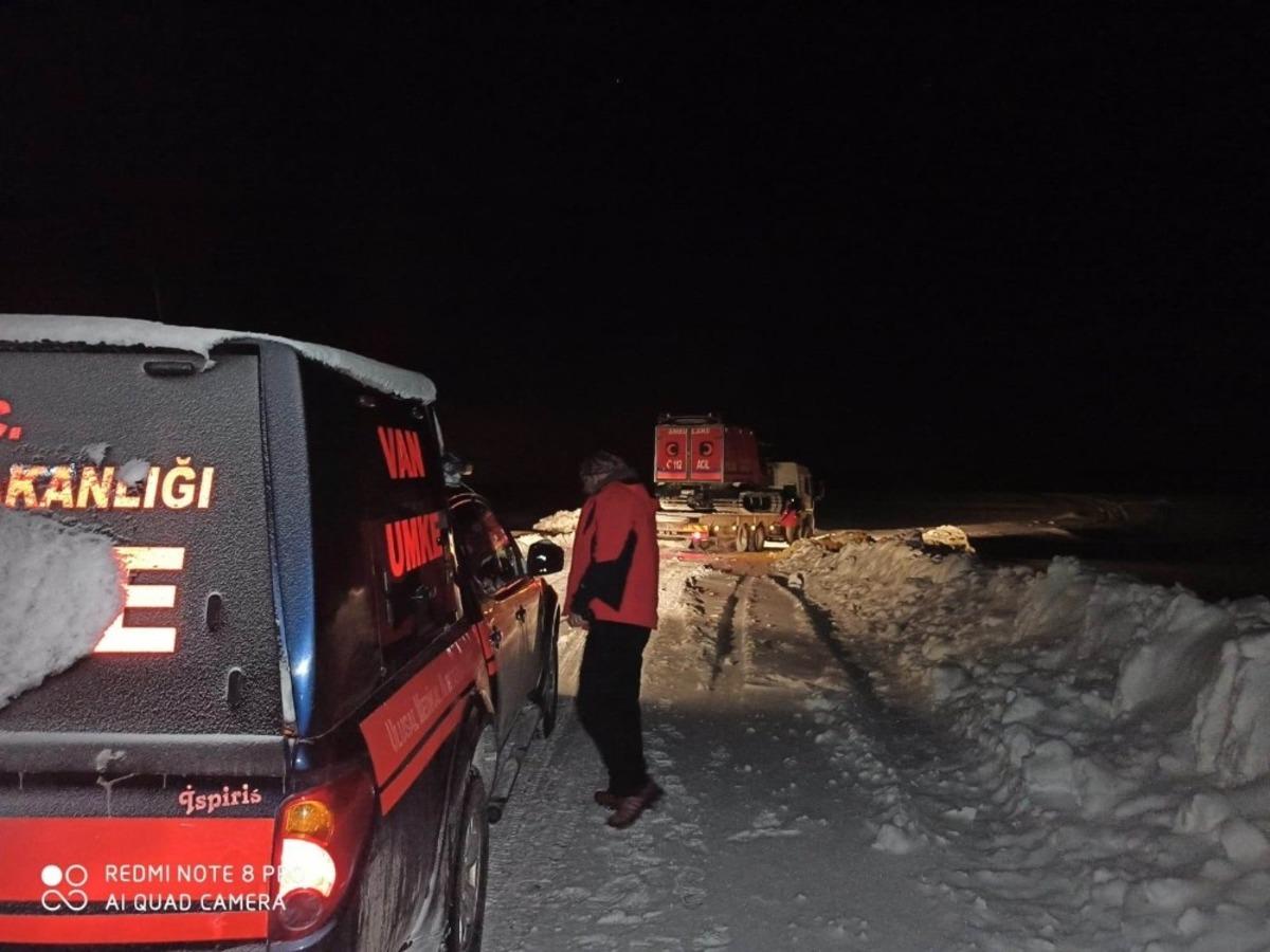 Van&rsquo;da hasta kurtarma operasyonu
