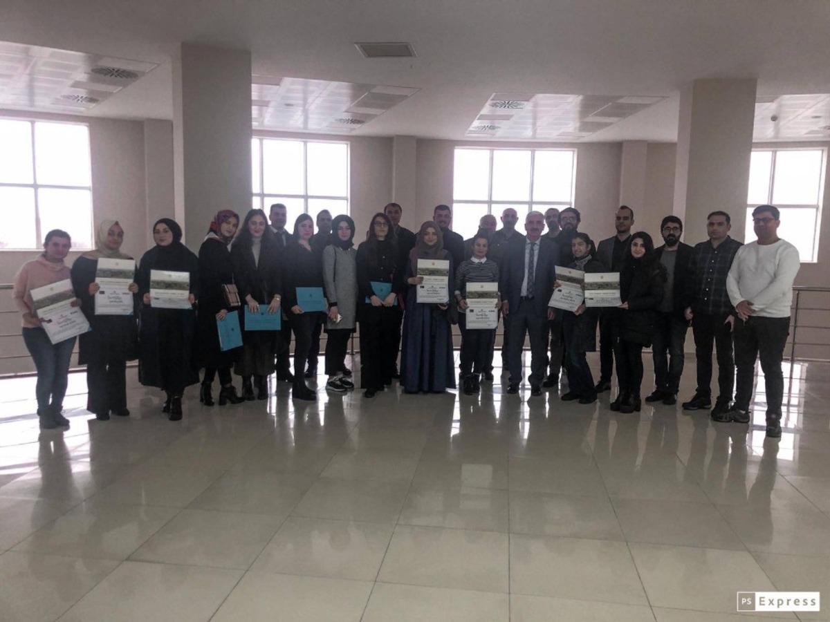 &ldquo;Yabancılara T&uuml;rk&ccedil;e &Ouml;ğretimi&rdquo; sertifika t&ouml;reni d&uuml;zenlendi