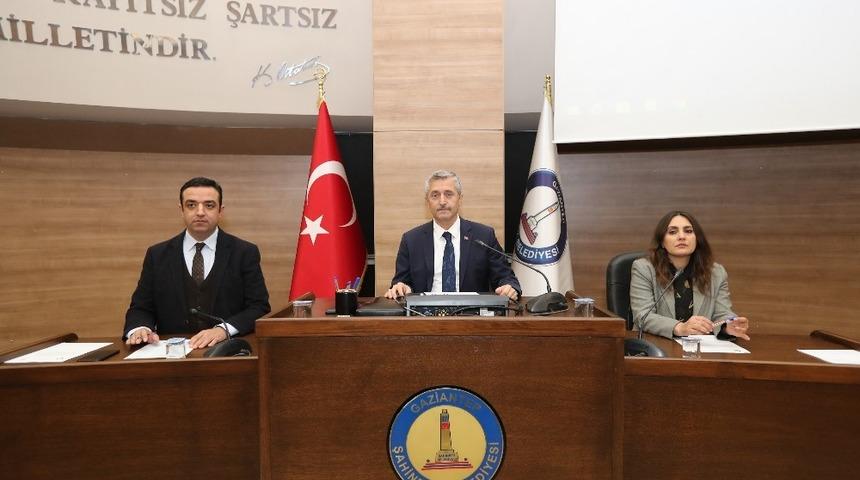 Şahinbey&rsquo;de Şubat ayı meclis toplantısı yapıldı