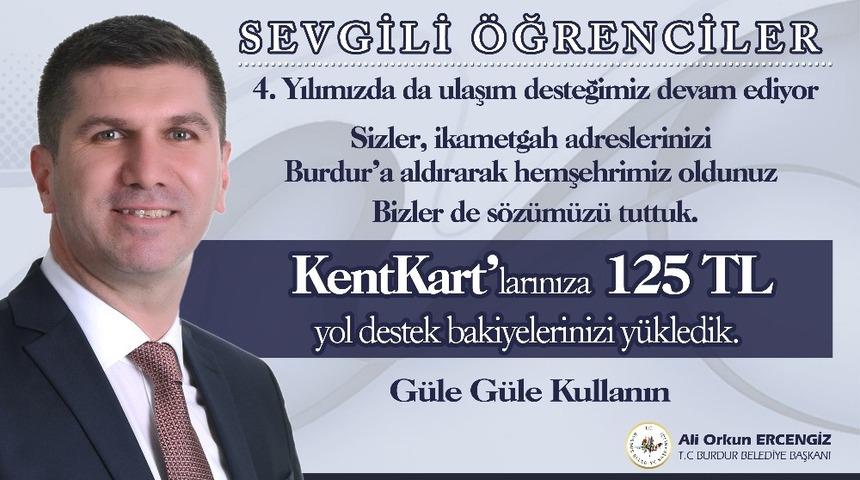 Başkan Ercengiz&rsquo;den &ouml;ğrencilere ulaşım desteği