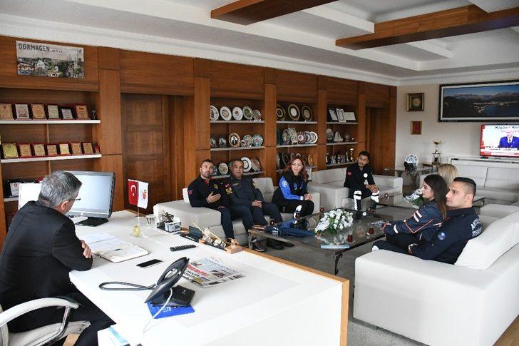 112 Acil Çağrı Merkezinin tanıtımı yapılıyor G2