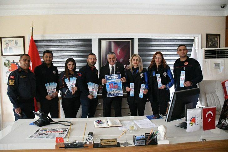 112 Acil Çağrı Merkezinin tanıtımı yapılıyor G3