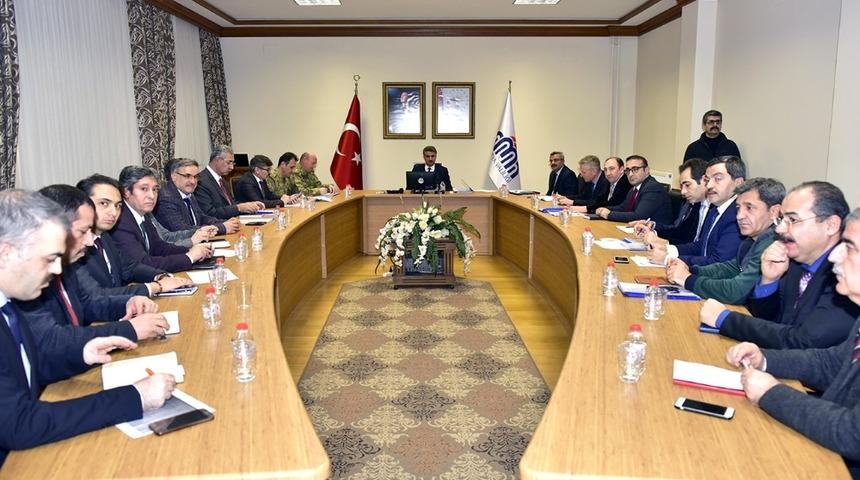 Afet değerlendirme toplantısı yapıldı