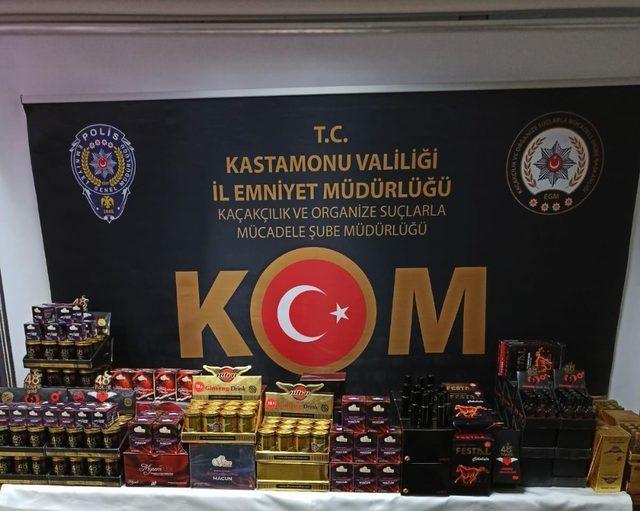 Kastamonu’da KOM ekiplerinden kaçakçılık operasyonu