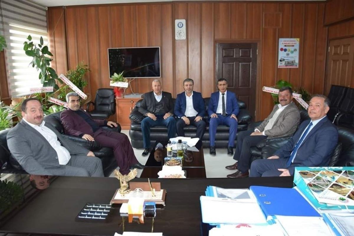 Başkan Ekinci&rsquo;den Milli Eğitim M&uuml;d&uuml;r&uuml; Yağan&rsquo;a Hayırlı Olsun Ziyareti