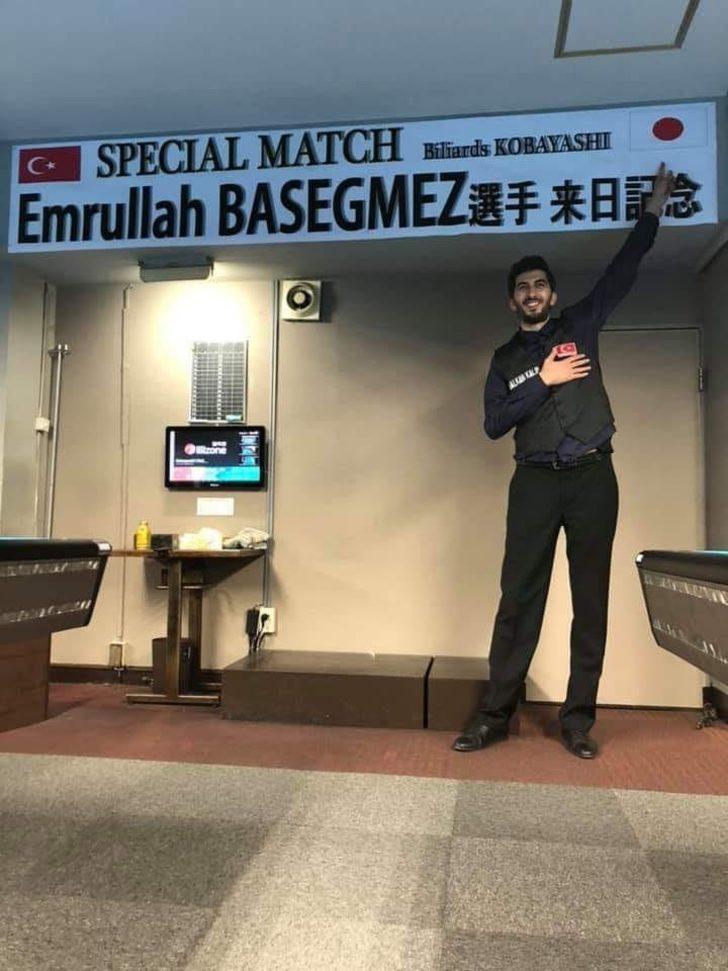 Düzceli Bilardocu Japonya’da 3. oldu G3