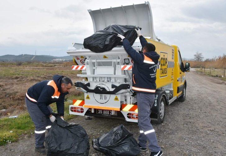 Aliağa’da ’Çöp Taksi’ uygulaması başladı G4