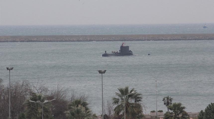 TCG Batıray Denizaltısı Samsun&rsquo;da