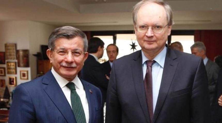 AB büyükelçileri Davutoğlu ile buluştu