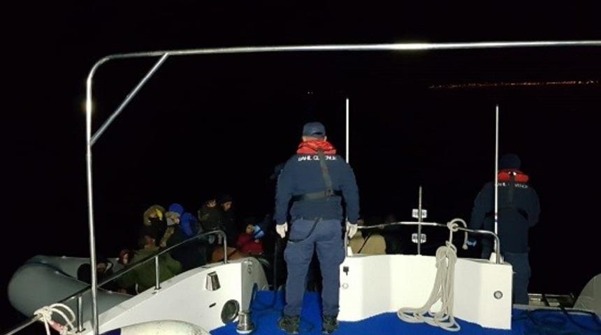 Aydın&rsquo;da 31 d&uuml;zensiz g&ouml;&ccedil;men yakalandı