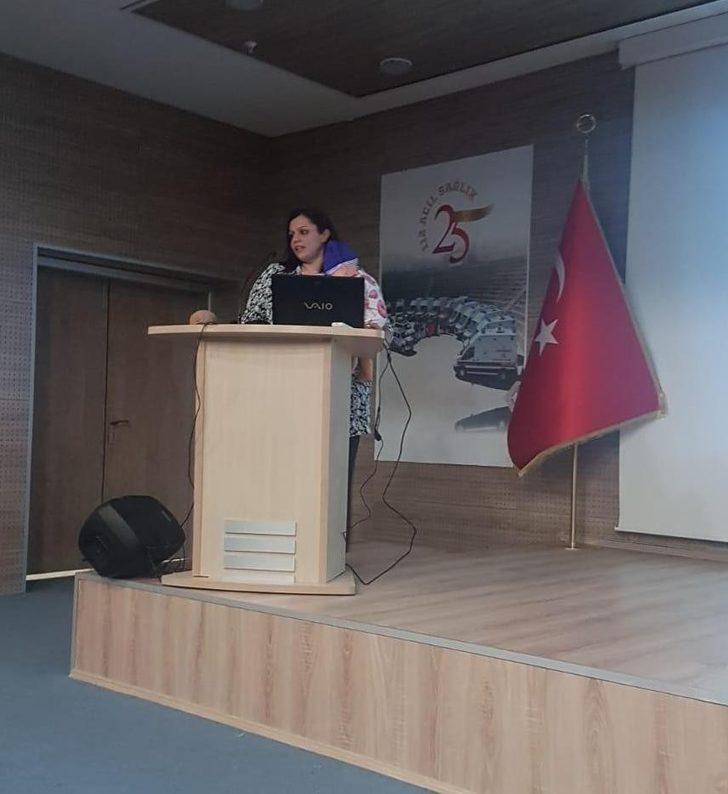 Gebe bilgilendirme sınıfı sağlık personeline hizmet içi eğitimi G3