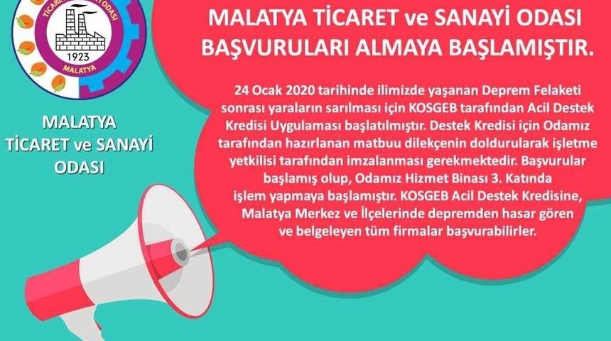 KOSGEB Acil Destek Kredisi’ne müracaatlar başladı