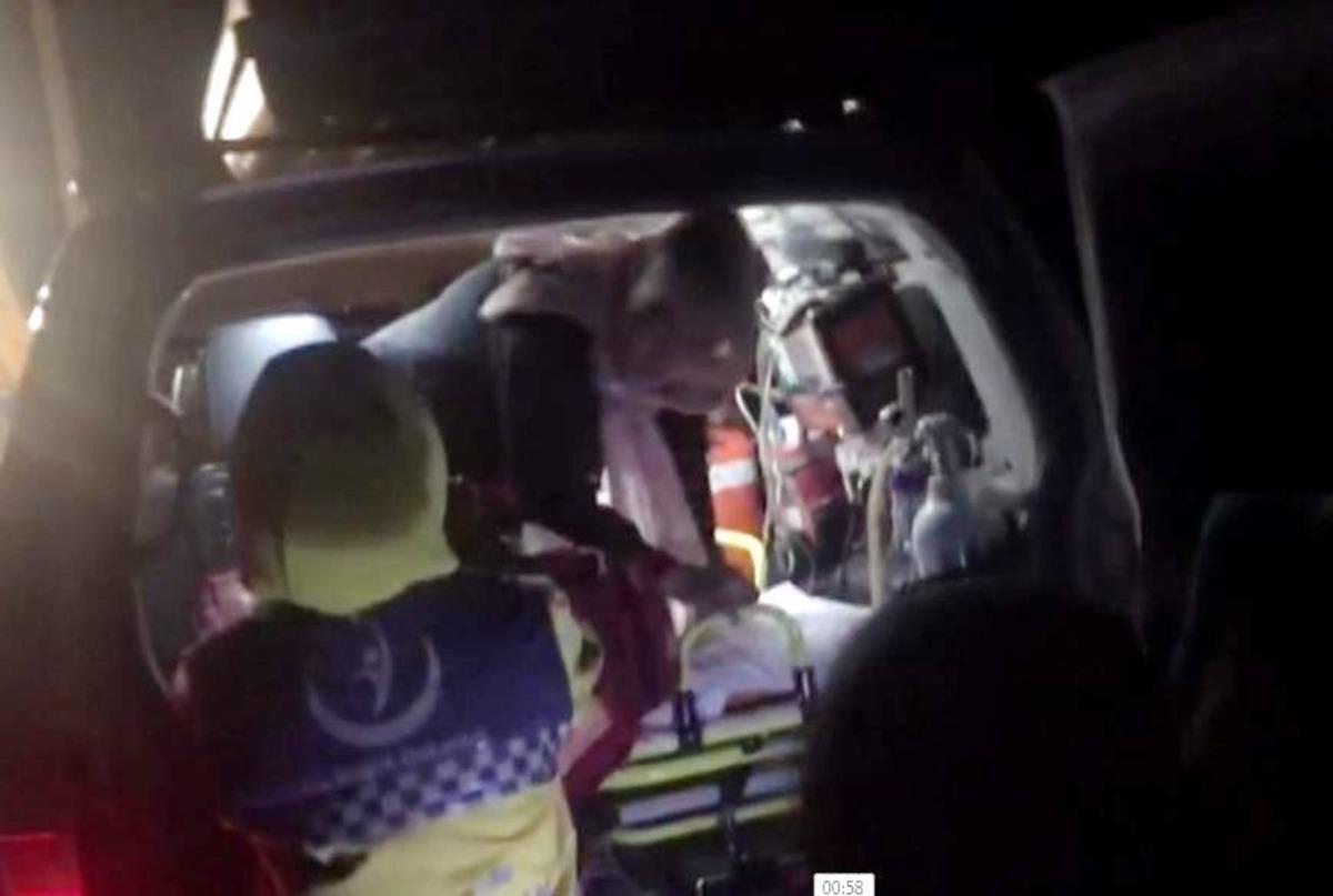 Hamile kadının yardımına İl &Ouml;zel İdaresi ekipleri yetişti