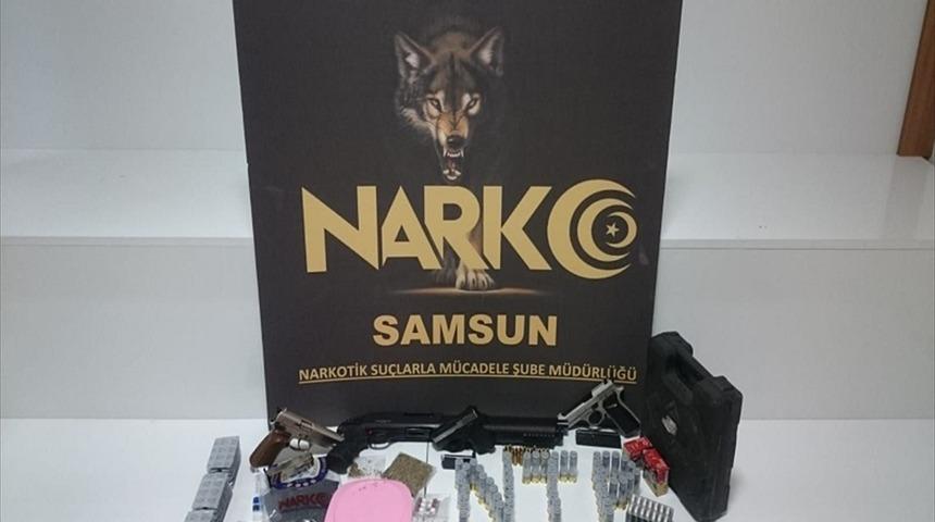 Samsun merkezli uyuşturucu operasyonunda 21 ş&uuml;pheli g&ouml;zaltına alındı