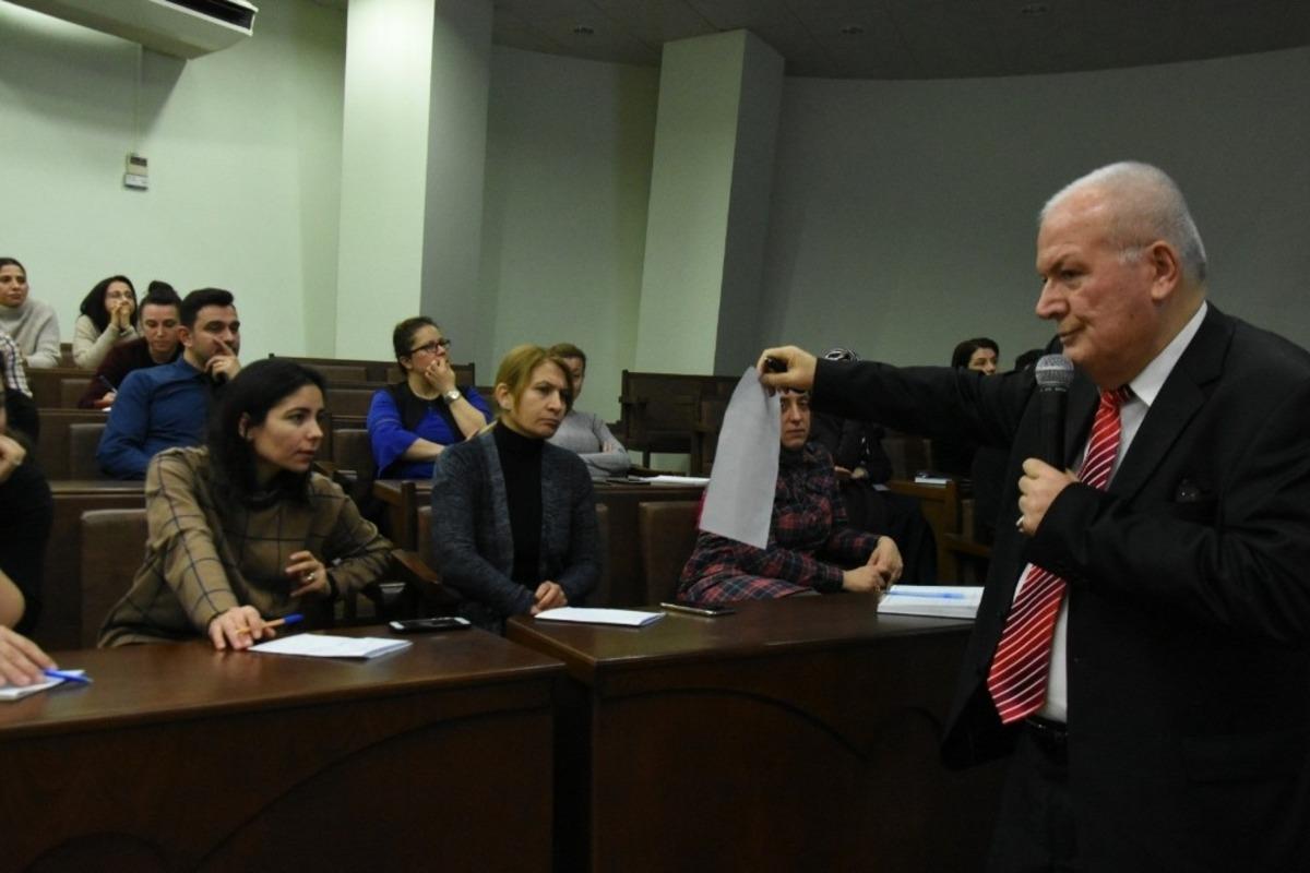 Belediye personeline resmi yazışma kuralları eğitimi verildi