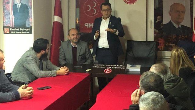 Stratejik Teknoloji Mentörü Aybars Yılmaz, MHP Osmangazi İlçe Başkanlığı’nda konferans verdi