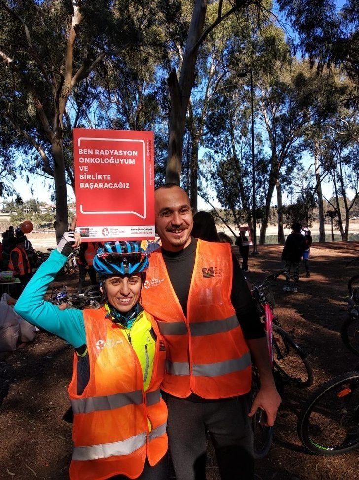 Kanser savaşçıları pedal çevirdi G5