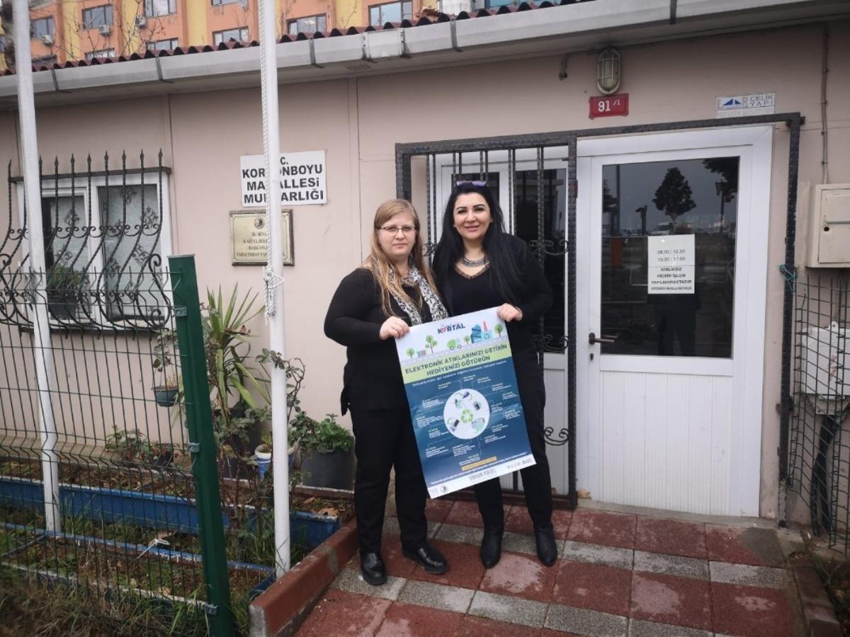 Kartal Belediyesi başlattığı geri d&ouml;n&uuml;ş&uuml;m kampanyası ile otizme dikkat &ccedil;ekiyor