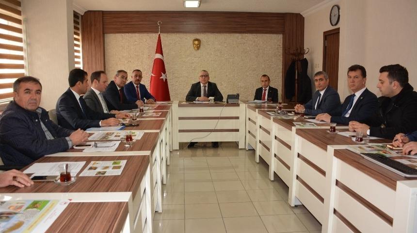 Akdeniz Meyve Sineği ile M&uuml;cadele toplantısı yapıldı