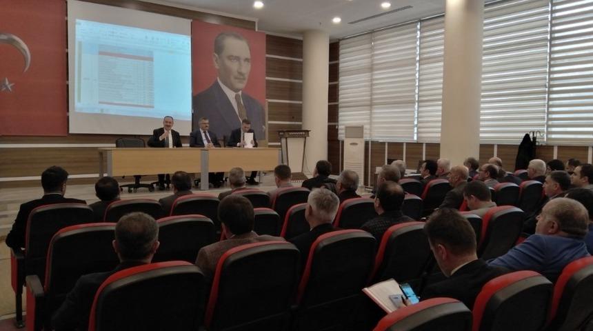 Van&rsquo;da &lsquo;Eğitim &Ouml;ğretim 1. D&ouml;nem Değerlendirme Toplantısı&rsquo; yapıldı