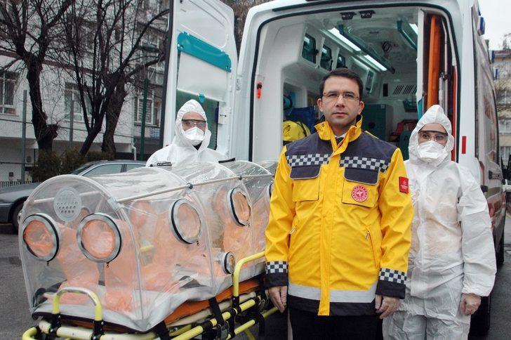 Koronavirüs tespit edilirse hastanın naklinde kullanılacak G2