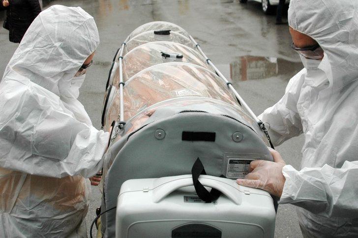 Koronavirüs tespit edilirse hastanın naklinde kullanılacak G3