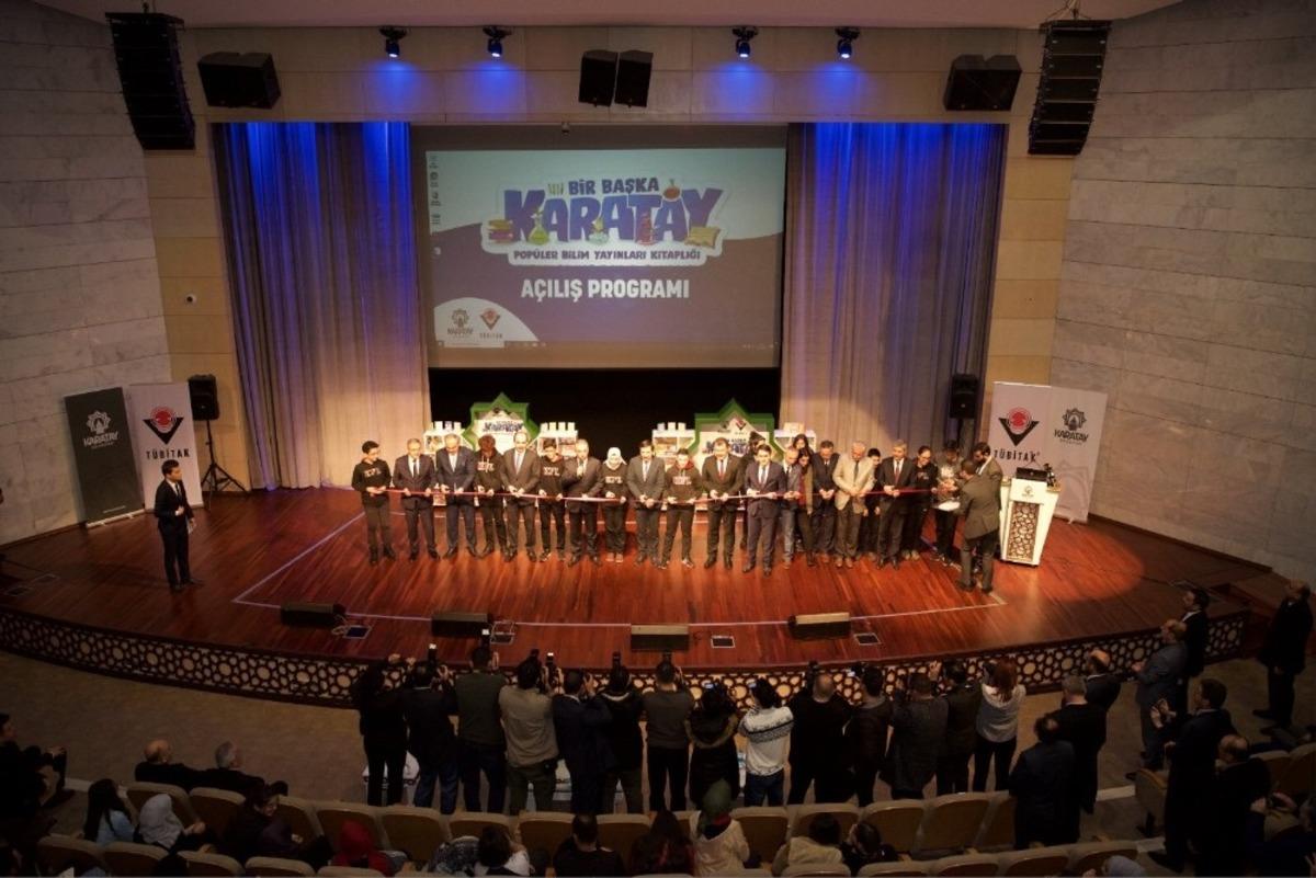 T&Uuml;BİTAK Pop&uuml;ler Bilim Yayınları Kitaplığı Projesi Karatay&rsquo;da hayata ge&ccedil;ti