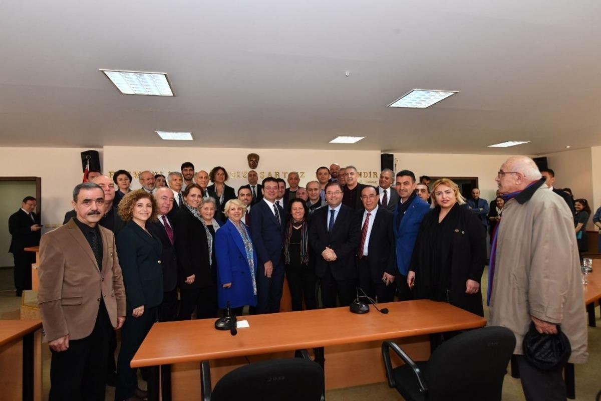 Ekrem İmamoğlu Maltepe Belediyesi&rsquo;ni ziyaret etti