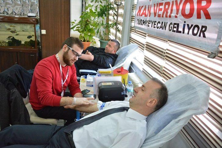 Amasya Orman Bölge Müdürlüğünden kan bağışı G2