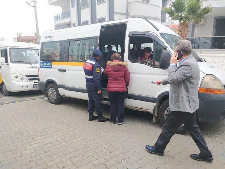 Jandarma okul ve servis araçları denetimi G3