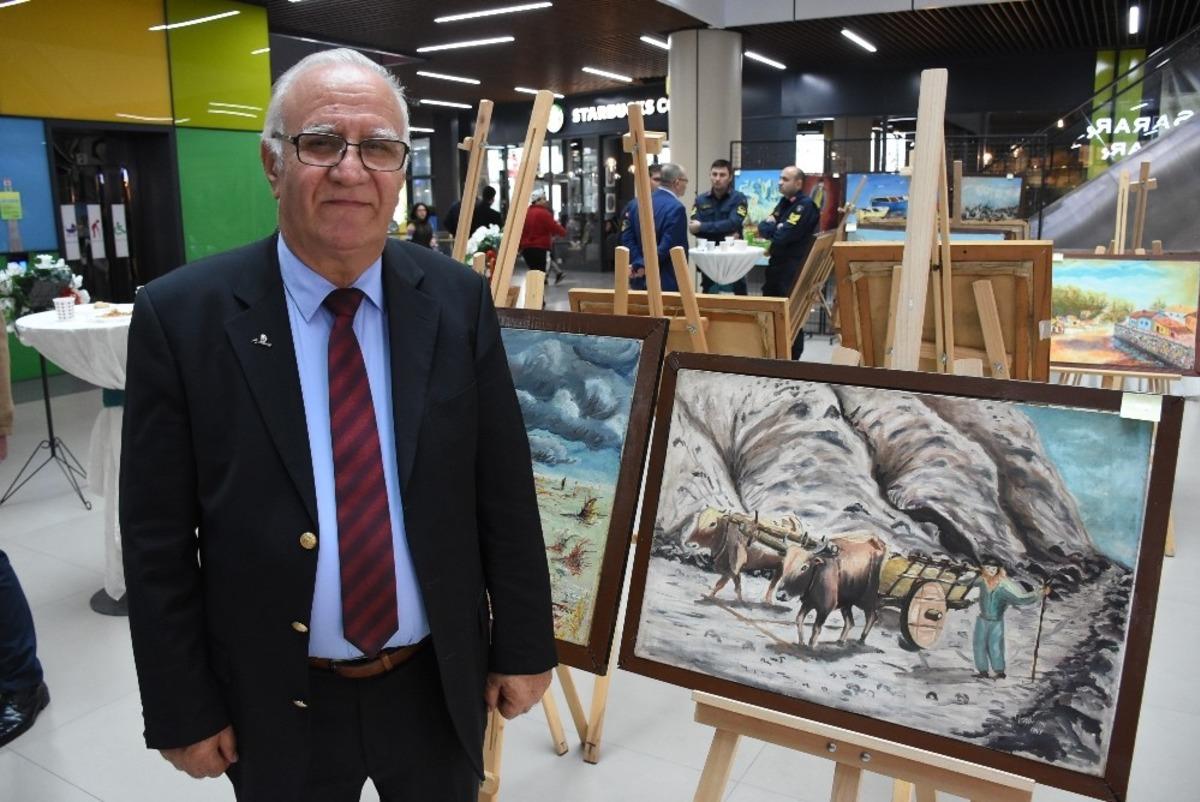 Yakalandığı amansız hastalığı resim tutkusu ile yendi