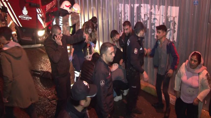 İtfaiye erinin hatası faciaya neden oldu! Beyoğlu'nda panik anları