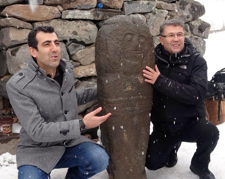 Erzurum'da Kıpçaklara ait mezar taşı bulundu! G1