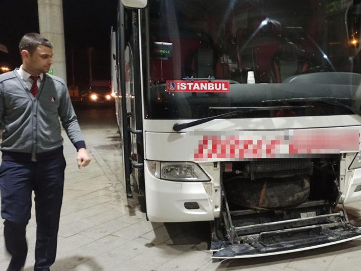 Valizden kaçan piton yolcu otobüsünde paniğe neden oldu G3