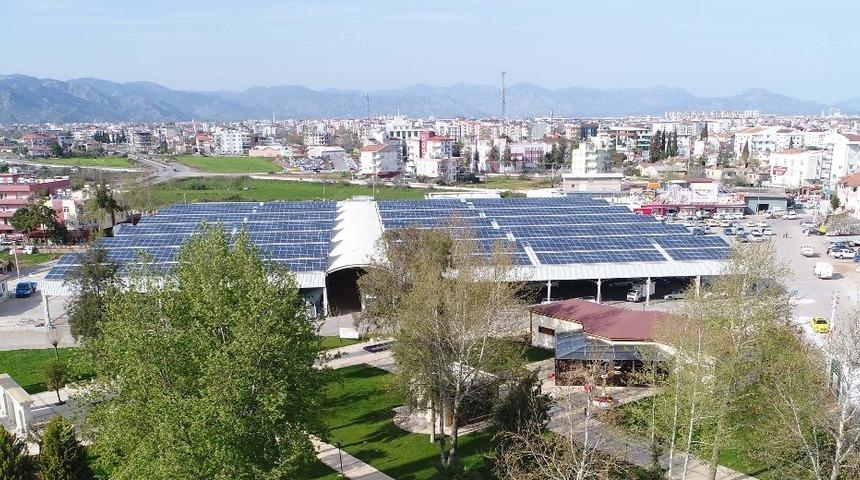 Döşemealtı Belediyesi, ürettikleri enerjiden 1 milyon 179 bin lira gelir elde etti