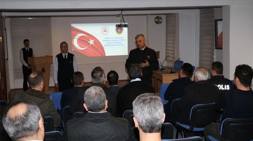 Jandarmadan afet bilgilendirme toplantısı