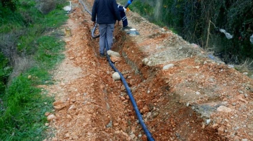 Finike Yuvalar&rsquo;a yeni i&ccedil;me suyu hattı