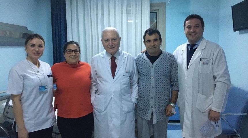 Niğdeli Fatma, kardeşine b&ouml;breğini verdi