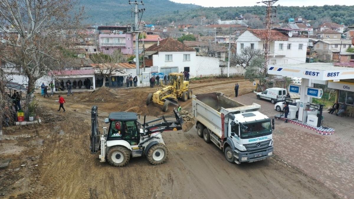 B&uuml;y&uuml;kşehrin sıcak asfalt &ccedil;alışmaları devam ediyor