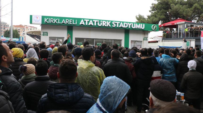 Kırklareli’de Fenerbahçe izdihamı