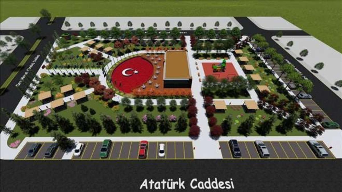 Osmancık&rsquo;ta eski h&uuml;k&uuml;met konağı alanı park olacak