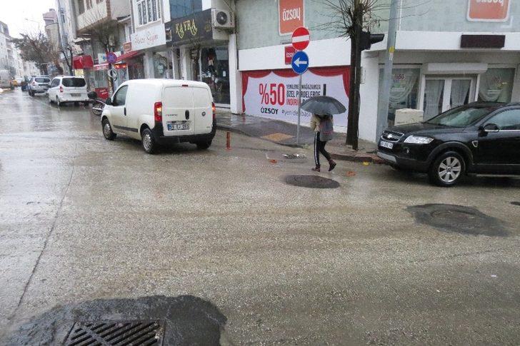 Malkara’da dolu ve sağanak yağış G1